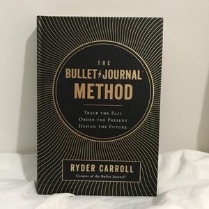 The Bullet Journal Method Hardcover Book by Ryder Carroll